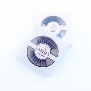 SHASHA Eyelashes Natural Long 3D Mink